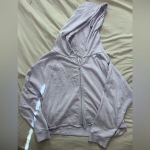 Victoria’s Secret Light Purple Zip-Up Hoodie